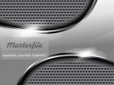 abstract gray steal background vector illustration