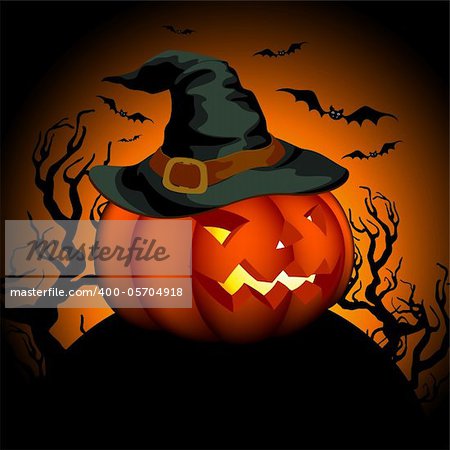 halloween background, this illustration may be useful as designer work