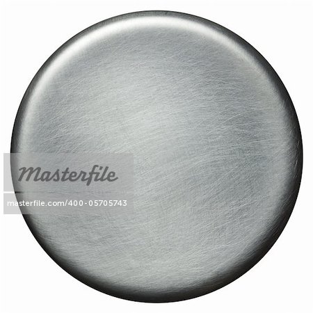 Scratched round metal plate texture