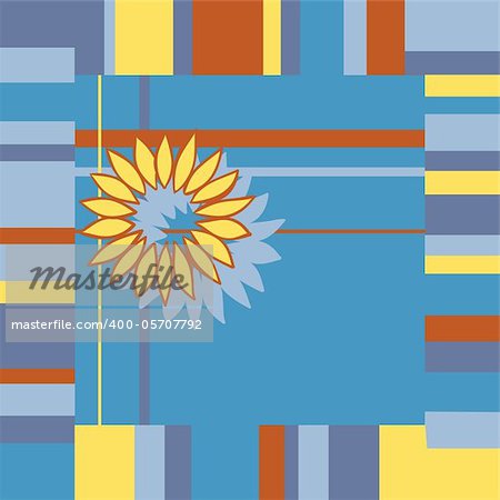 Bright abstract background. Vector illustration