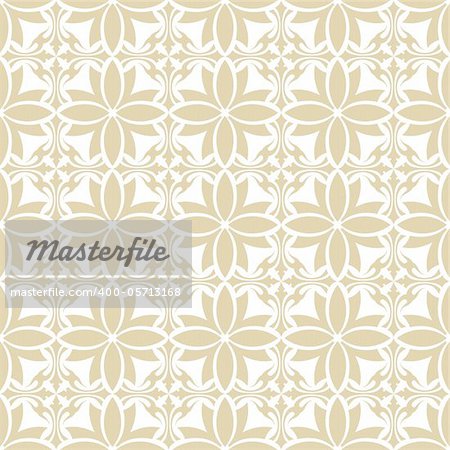 Beautiful seamless floral pattern