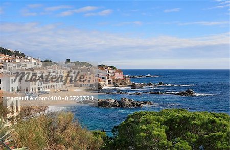 The beautiful beach and village of Calella de Palafrugell (Costa Brava, Catalonia, Spain)