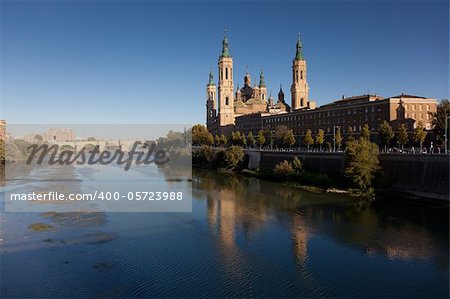 The Pilar, Zaragoza, Aragon, Spain