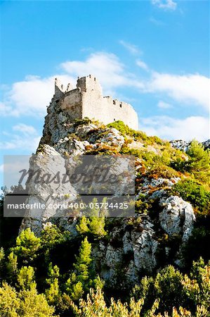 Padern Castle, Languedoc-Roussillon, France