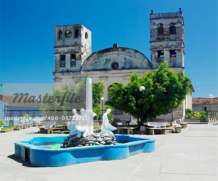Nuestra Senora de la Asunción Cathedral, Parque Central, Baracoa, Cuba