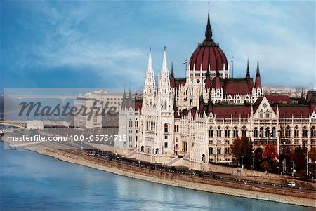 The Parliament in Budapest, Hungary