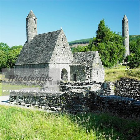 St. Kevin´s Monastery, Glendalough, County Wicklow, Ireland