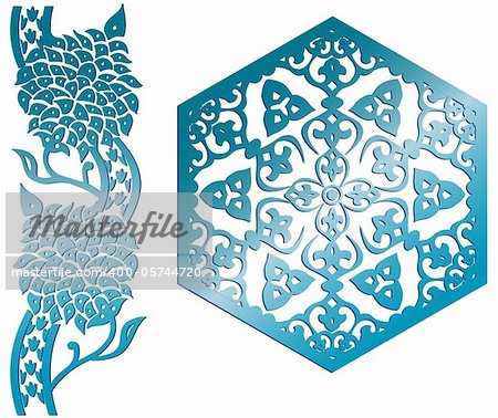 Vector of Islamic design element