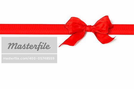 An image of a nice red bow