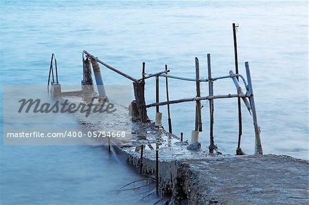 Bathing pavilion (Chinese: æ³³æ£?) is a structure for bathing and swimming at a sea shore. The structure extended from shore into the sea with a large platform. Now, it is a history buildings in hong kong.