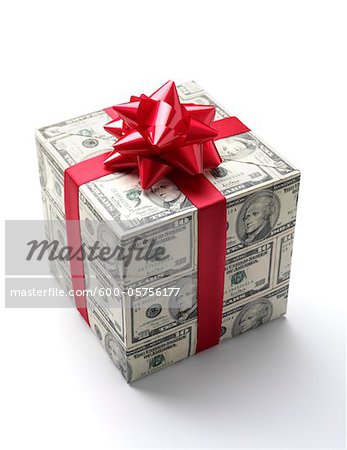 Gift Wrapped in Money Gift Wrapped in Money