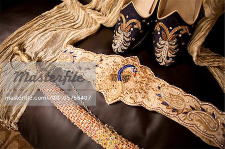 Close-Up of Groom's Attire for Sikh Wedding