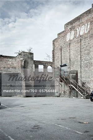 Abandoned Building, Liverpool, Merseyside, England