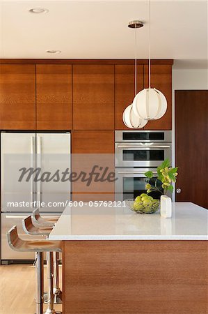 Interior of Modern Kitchen