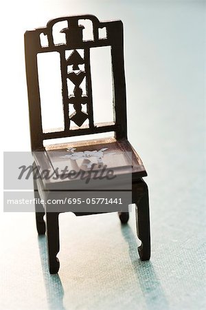 Miniature toy chair