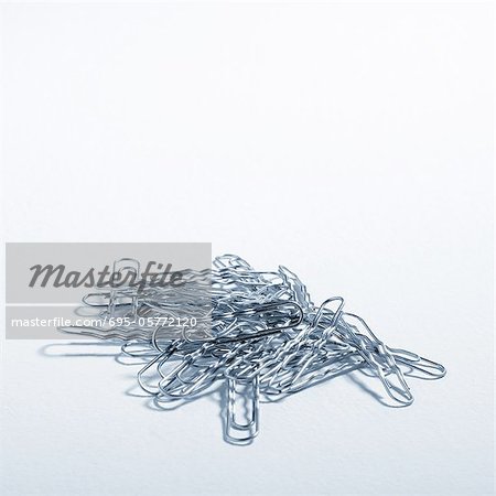 Pile of paper clips