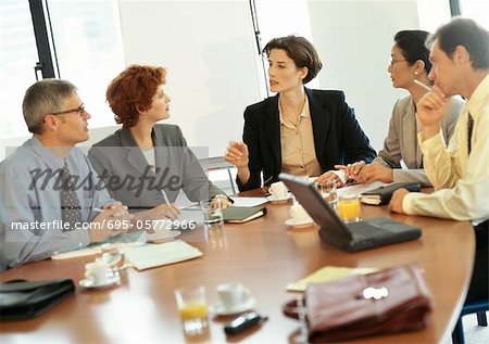 Group of business people in conference room