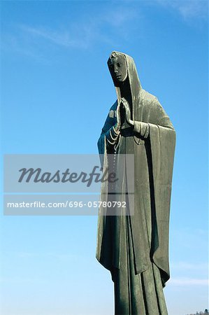 Italy, Turin, statue of Mary