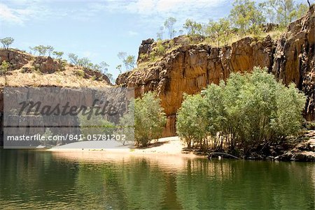 Gorges de Nitmiluk en grès dur, Katherine, Northern Territory, Australie, Pacifique