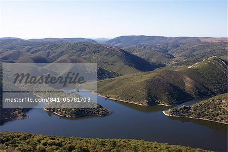 Parc National de Monfrague et la rivière Tajo, Estrémadure, Espagne, Europe