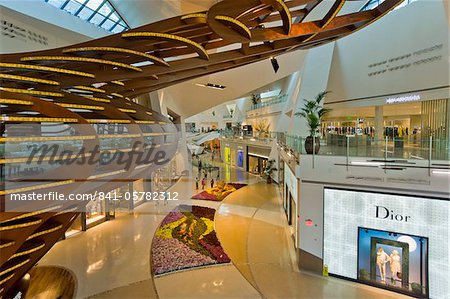 Interior of the Crystals Shopping Mall at the CityCenter complex, Las Vegas Boulevard, The Strip, Las Vegas, Nevada, United States of America, North America