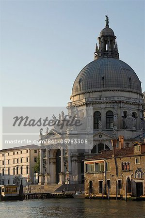 Lumière du matin, Chiesa Della Salute, Grand Canal, Venise, UNESCO World Heritage Site, Veneto, Italie, Europe