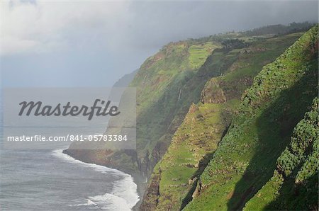 Coast near Ponta do Pargo, Madeira, Portugal, Atlantic Ocean, Europe