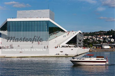 Oslo Opernhaus, Architekt Snøhetta, Oslo, Norwegen, Skandinavien, Europa