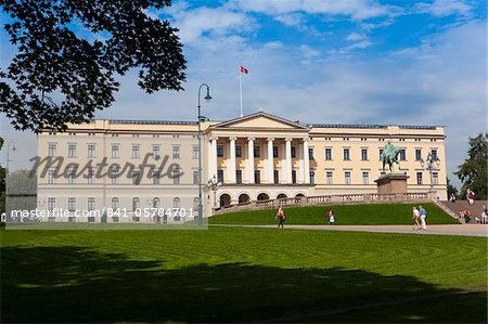 Königspalast, Oslo, Norwegen, Skandinavien, Europa