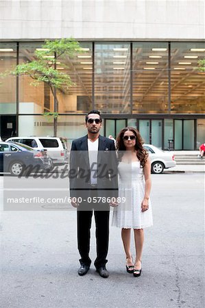 Portrait of Couple, Toronto, Ontario, Canada Portrait of Couple, Toronto, Ontario, Canada