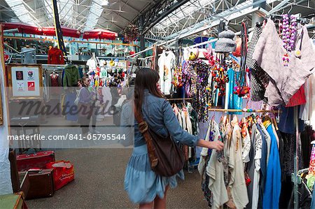 Spitalfields Markt, Ostende, London, England, Vereinigtes Kngdom, Europa