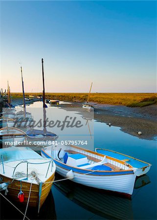 Agar Creek, Blakeney, Norfolk, Angleterre, Royaume-Uni, Europe