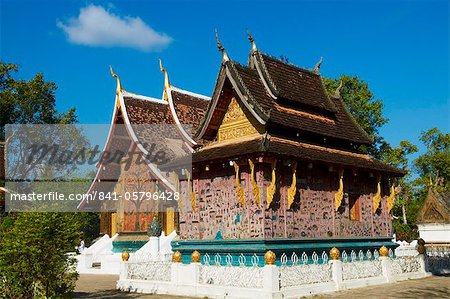 VAT Xieng Thong, Luang Prabang, patrimoine mondial de l'UNESCO, au Laos, Indochine, Asie du sud-est, Asie