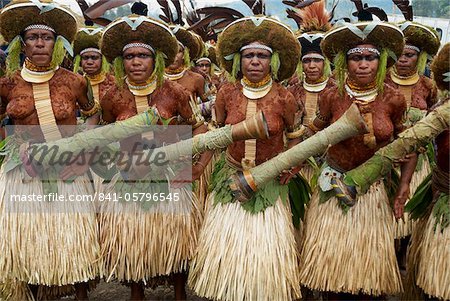 Sing Sing Mount Hagen, die Kultur-Show mit ethnischen Gruppen, Mount Hagen, Western Highlands, Papua-Neuguinea, Pazifik