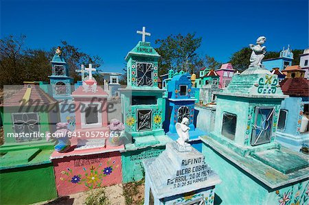 Mayan cemetery, Hoctun, Yucatan State, Mexico, North America