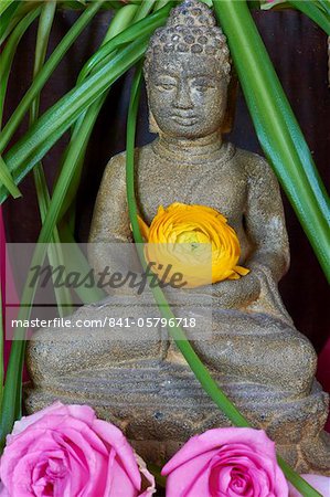 Head of Buddha statue, Bangkok, Thailand, Southeast Asia, Asia