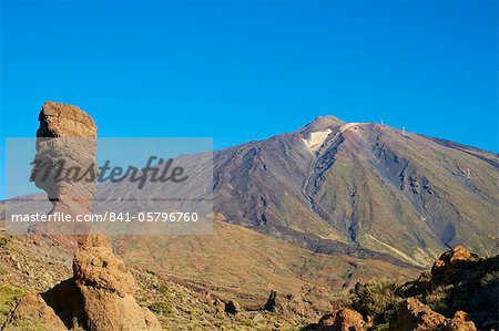 Mount Teide, Teide Nationalpark, UNESCO Weltkulturerbe, Teneriffa, Kanarische Inseln, Spanien, Europa