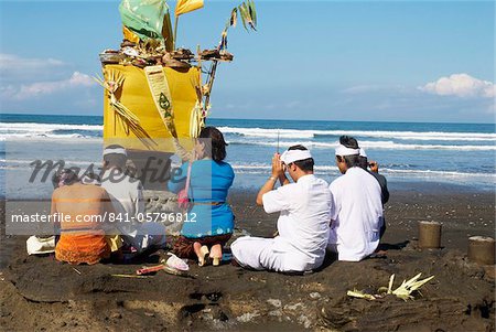 Odolan (annual festival of the temple), Pura Rambut Siwi, Bali, Indonesia, Southeast Asia, Asia