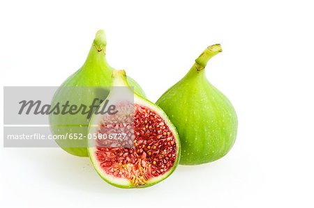 Fresh green figs Fresh green figs
