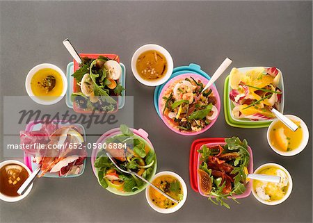 Assortiments de salades Assortiments de salades
