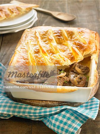 Veal and mushroom pie Veal and mushroom pie