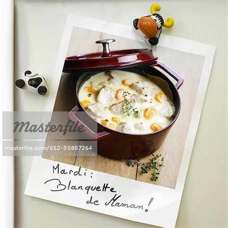 Veal blanquette Veal blanquette