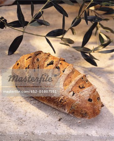Olive bread loaf