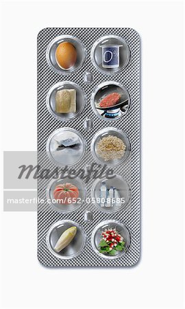 Tablet of products for the Dukan Diet :cruising phase Tablet of products for the Dukan Diet :cruising phase