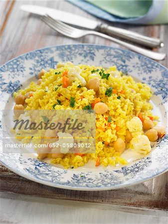 Vegetable paëlla Vegetable paëlla