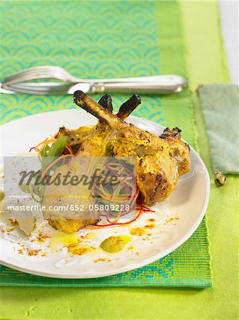 Côtelettes d'agneau Tandoori Côtelettes d'agneau Tandoori
