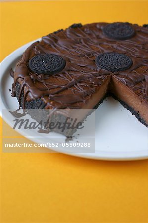 Oreo biscuit cheesecake