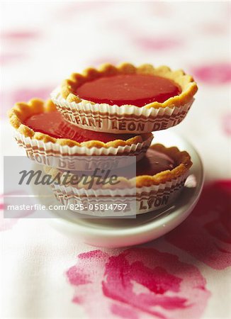 Tartelettes à la praline rose