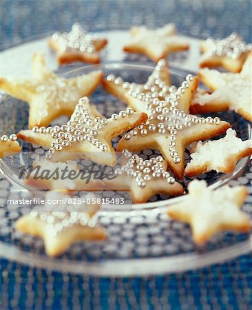 Biscuits en forme d'étoile Biscuits en forme d'étoile
