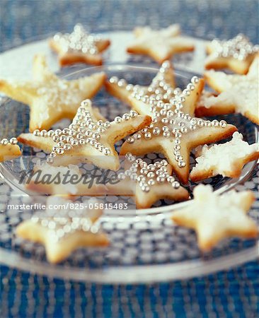 Biscuits en forme d'étoile